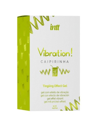 INTT - KRAFTVOLLES INTIMATIMULANS CAIPIRINHA FLÜSSIGE VIBRATORGEL 15 ML