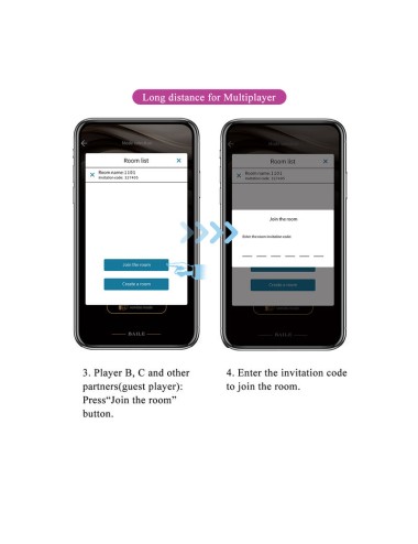 PRETTY LOVE - HECTOR ELECTROSHOCK VIBRATOR PER APP-STEUERUNG LILA