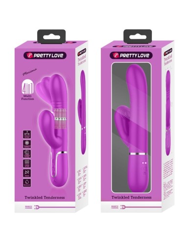 PRETTY LOVE - MULTIFUNKTIONS-G-SPOT-VIBRATOR FUCHSIA