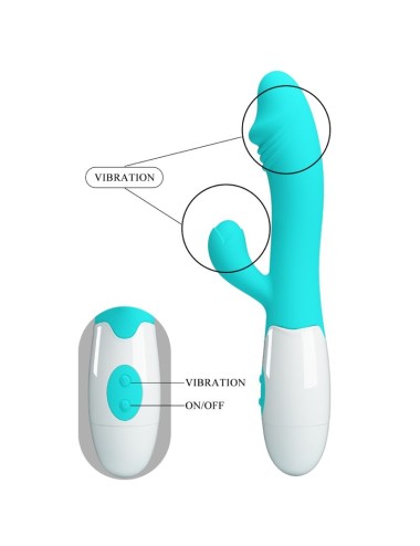 PRETTY LOVE - SNAPPY G-SPOT VIBRATOR AQUAGRÜN
