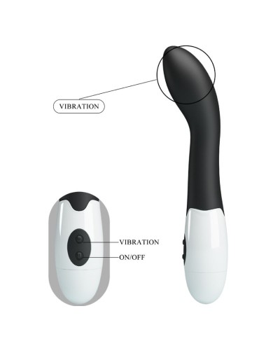 PRETTY LOVE - BISHOP G-SPOT VIBRATOR 30 MODI SCHWARZ