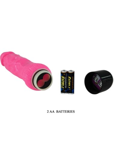 BAILE - BUNTER SEX REALISTISCHER VIBRATOR ROSA 24 CM