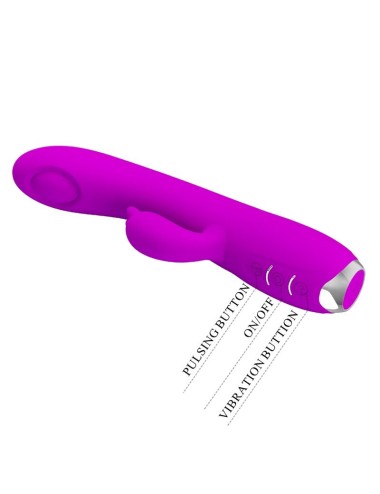 PRETTY LOVE - REGINA WIEDERAUFLADBARER VIBRATOR-SAUGER LILA