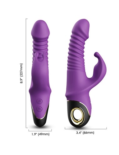 ARMONY - ZING DILDO VIBRATOR KANINCHEN LILA