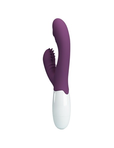 PRETTY LOVE - BUTTERFLY KISS RABBIT VIBRATOR & G-SPOT STIMULATOR LILA