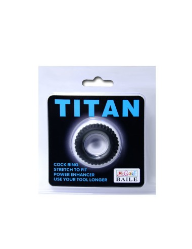 BAILE - TITAN COCKRING SCHWARZ 1.9 CM