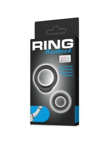 BAILE - KIT 2 SILIKONRINGE RING MANHOOD