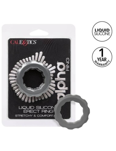 CALEXOTICS - ALPHA ERECT RING GRAU