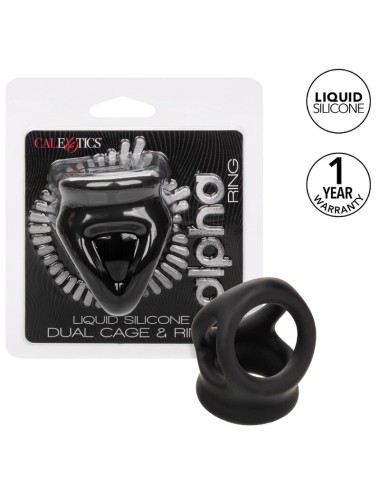 CALEXOTICS - ALPHA DUAL CAGE RING SCHWARZ