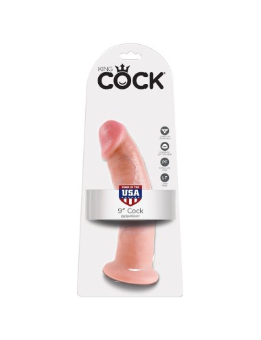 KING COCK - 9 DILDO FLEISCH 22.9 CM