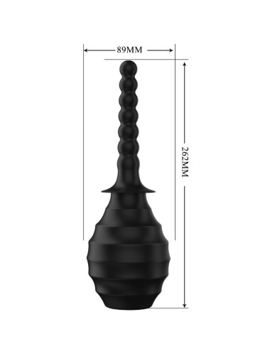 MR PLAY - LEISTUNGSSTARKER VIBRATOR MIT FERNBEDIENUNG, ANALSTECKER, SCHWARZ