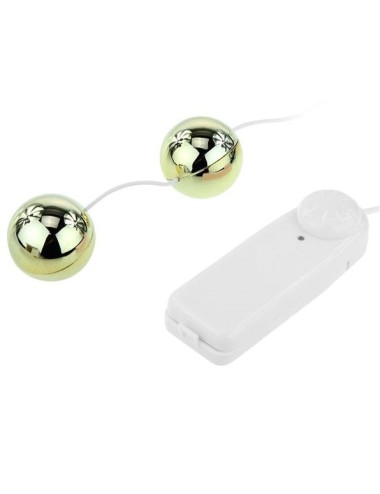 BAILE - GOLDENER VIBRATOR MIT CHINESISCHEN BLLEN