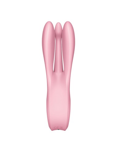 SATISFYER - THREESOME 1 VIBRATOR ROSA
