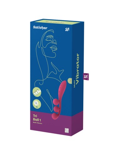 SATISFYER - TRI BALL 1 MULTIVIBRATOR ROT