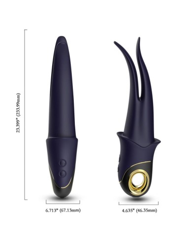 ARMONY - SHADOW VIBRATOR DOPPELKOPF TEASING BLAU