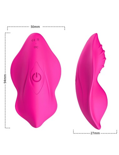 ARMONY - WHISPER TRAGBARES HÖSCHEN VIBRATOR MIT FERNBEDIENUNG FUCHSIA