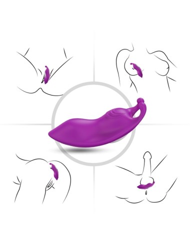 ARMONY - HONEYBEE TRAGBARES HÖSCHEN VIBRATOR G-SPOT FERNBEDIENUNG LILA