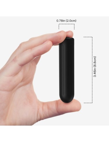 ARMONY - SPRENGKOPF-VIBRATOR-KUGEL SCHWARZ 2 CM x 8.8 CM