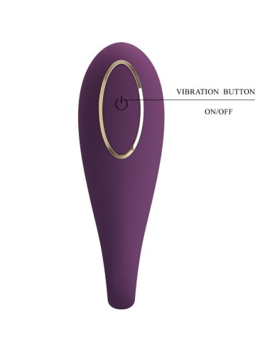 PRETTY LOVE - AUGUST REMOTE GLOBAL DOPPELT VERGNÜGEN VIBRATOR