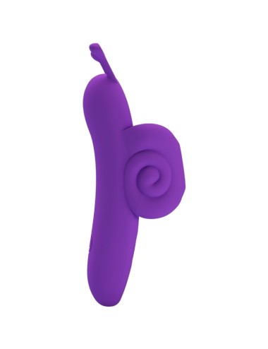 PRETTY LOVE - SNAIL LEISTUNGSSTARKER LILA FINGERSTIMULATOR