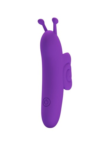 PRETTY LOVE - SNAIL LEISTUNGSSTARKER LILA FINGERSTIMULATOR