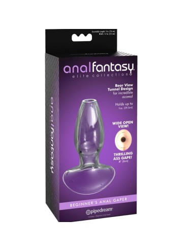 ANAL FANTASY ELITE COLLECTION - ANAL-GAPER-DILATOR FÜR ANFNGER, KRISTALLGRÖSSE S