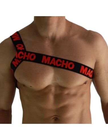 MACHO - RÖMISCHES HARNESS ROT S/M