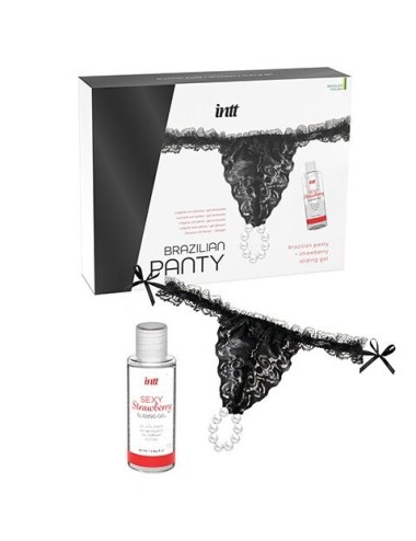 INTT RELEASES - BRASILIANISCHES SCHWARZES HÖSCHEN MIT PERLEN UND SCHMIERGEL 50 ML