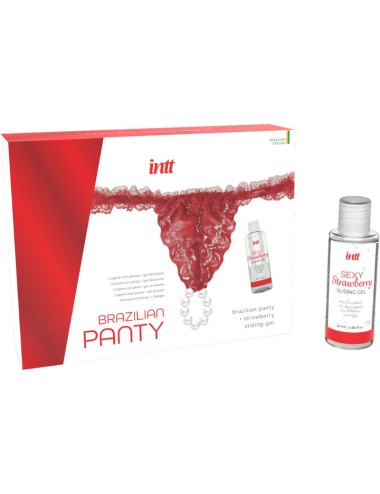 INTT RELEASES - BRASILIANISCHES ROTES HÖSCHEN MIT PERLEN UND SCHMIERGEL 50 ML