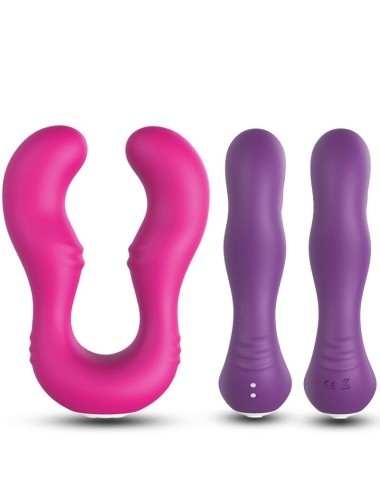 ARMONY - SERAPH VIBRATOR DOPPELTE FERNBEDIENUNG LILA