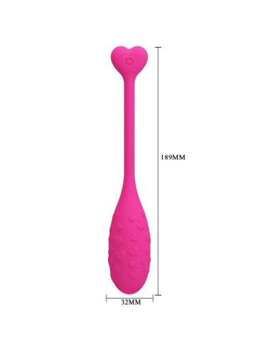 PRETTY LOVE - APP-GESTEUERTES ROSA FISHER-VIBRATIONS-EI