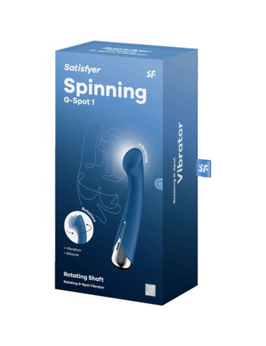 SATISFYER - SPINNING G-SPORT 1 ROTATOR VIBRATOR BLAU