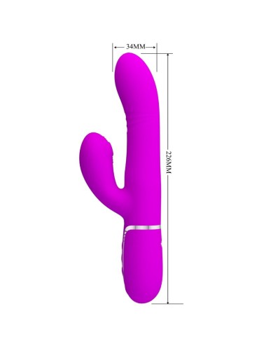 PRETTY LOVE - MULTIFUNKTIONS-G-SPOT-VIBRATOR FUCHSIA