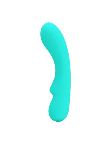 PRETTY LOVE - PRESCOTT WIEDERAUFLADBARER VIBRATOR AQUA GREEN