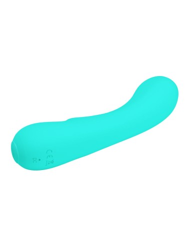 PRETTY LOVE - PRESCOTT WIEDERAUFLADBARER VIBRATOR AQUA GREEN