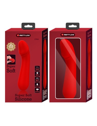 PRETTY LOVE - CETUS WIEDERAUFLADBARER VIBRATOR ROT