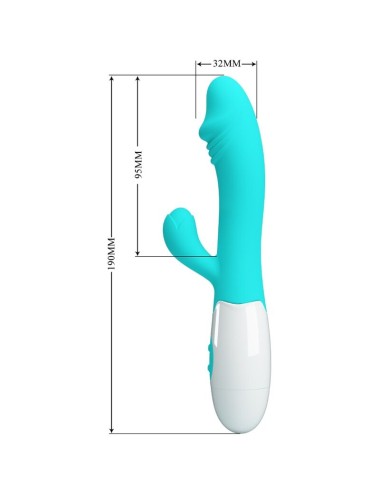 PRETTY LOVE - SNAPPY G-SPOT VIBRATOR AQUAGRÜN