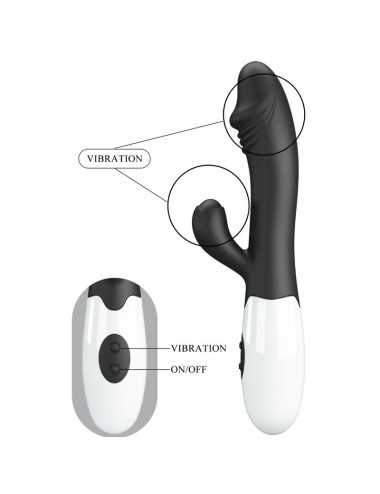 PRETTY LOVE - SNAPPY G-SPOT VIBRATOR SCHWARZ