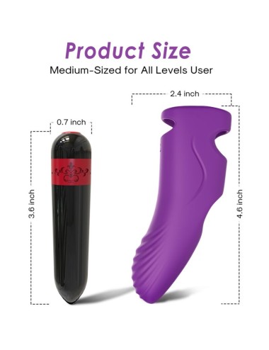 ARMONY - AURORA VIBRATOR FINGER LILA