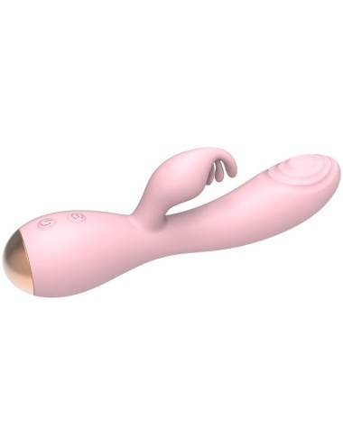 NALONE - MAGIC STICK VIBRATOR MIT KANINCHEN - HELLROSA