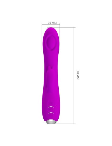PRETTY LOVE - REGINA WIEDERAUFLADBARER VIBRATOR-SAUGER LILA