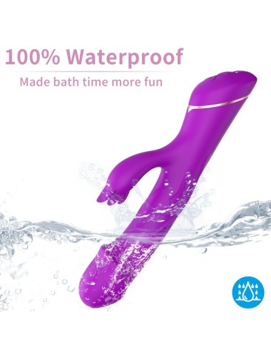 ARMONY - DILDO VIBRATOR KANINCHEN SILIKON LILA