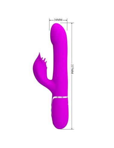 PRETTY LOVE - RABBIT VIBRATOR PERLEN VIOLET