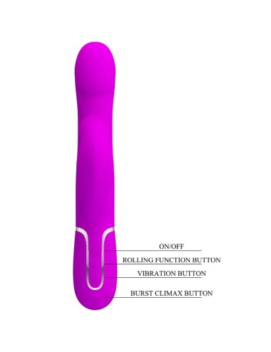 PRETTY LOVE - RABBIT VIBRATOR PERLEN VIOLET