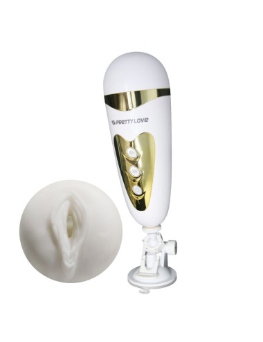 PRETTY LOVE - MNNLICHER MASTURBATOR MIT VIBRATION UND KLANG SALLY