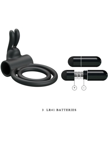 PRETTY LOVE - OSMOND VIBRATORRING AUS SILIKON