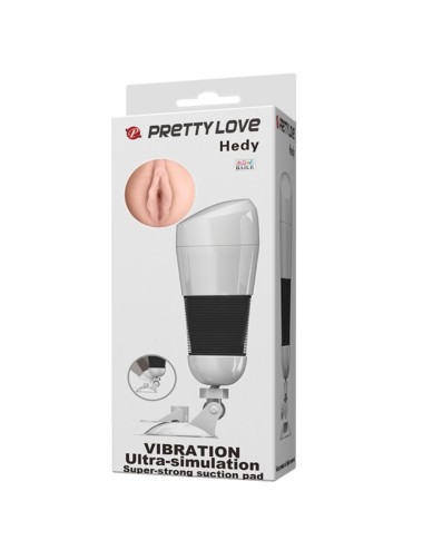 PRETTY LOVE - HEDY VAGINA MASTURBATOR MIT VIBRATION