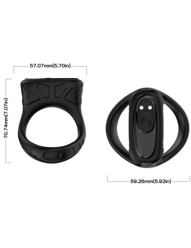 ARMONY - RINGVIBRATOR & MULTIPOSITION SCHWARZ