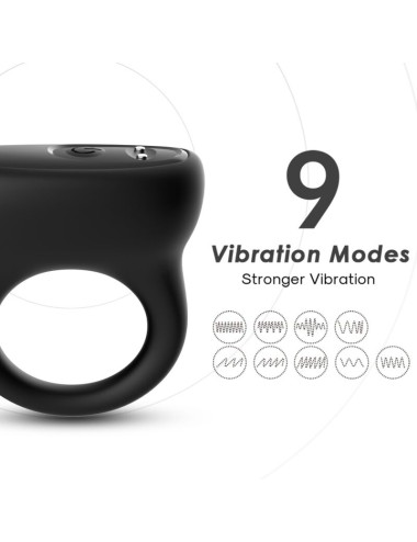 ARMONY - RINGVIBRATOR SCHWARZ