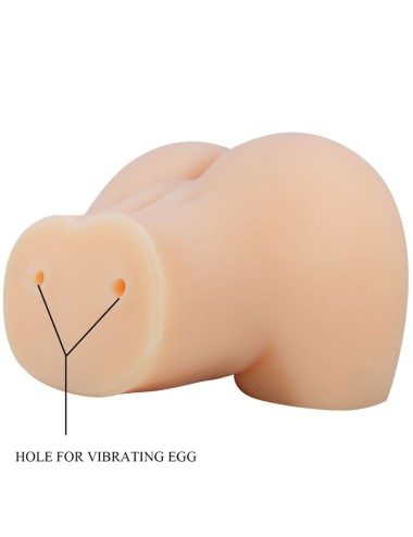 CRAZY BULL - REALISTISCHER VAGINA- UND ANUS-MILA-VIBRATOR
